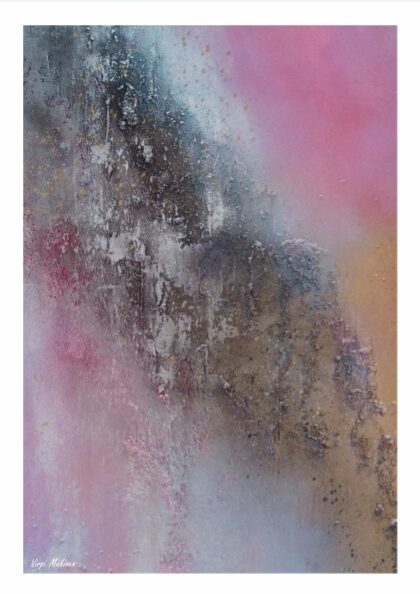 Keltainen keinutuoli A3 juliste Haaveita