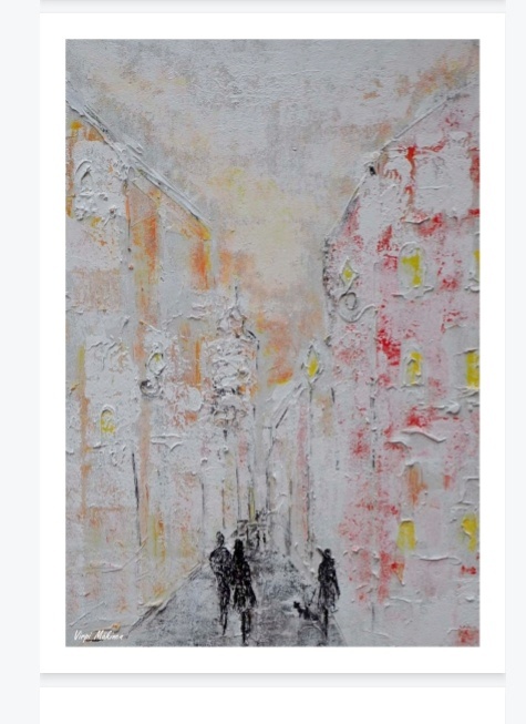 Keltainen keinutuoli Valoa juliste A3