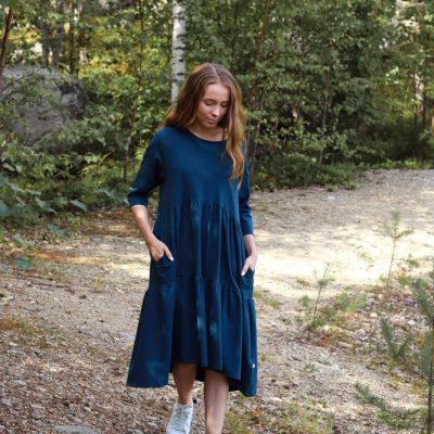 Puuvillatehdas, Grace mekko, sininen