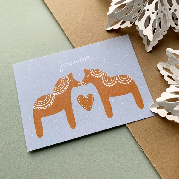 PIPARIHEPAT -joulukortti