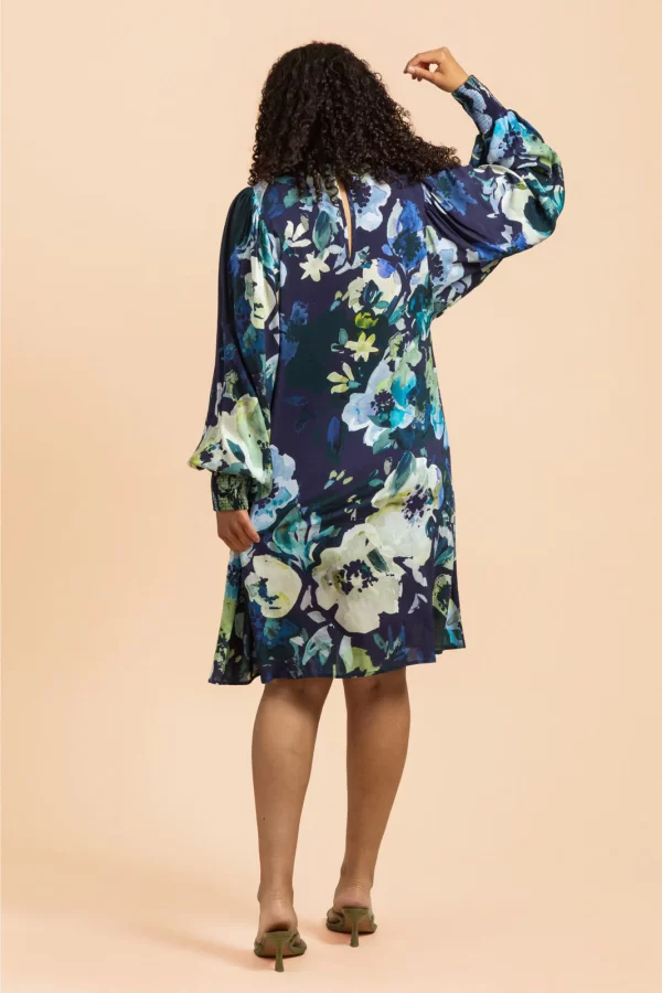 PUFF Dress, Blue Anemone - Image 3