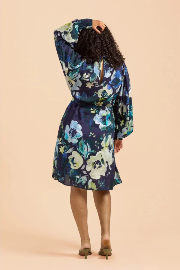 PUFF Dress, Blue Anemone - Image 4