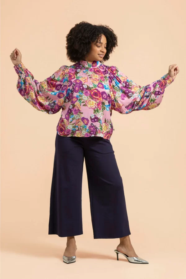 PUFF Blouse, Pink Marigold - Image 3