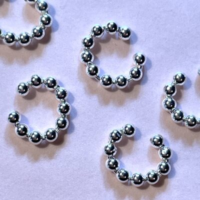 CUFF hopeahelmi korvakoru (1 kpl)