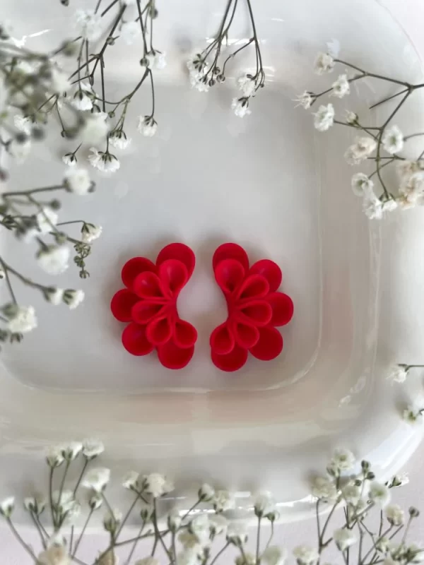 LEMPI korvakorut, punainen