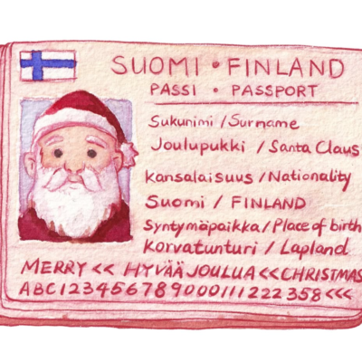 JOULUPUKIN PASSI vinyylitarra